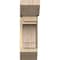 Ekena Millwork Merced Slat Rough Sawn Bracket w/ Offset Brace, Douglas Fir, 8"W x 22"D x 26"H BKT0806X22X26MRC06RDF - alternate 3